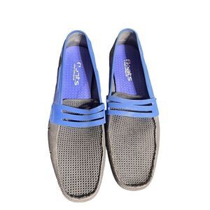 Floats by Robert Wayne Yacht Blue / Black Men's Water Shoes Size 12D